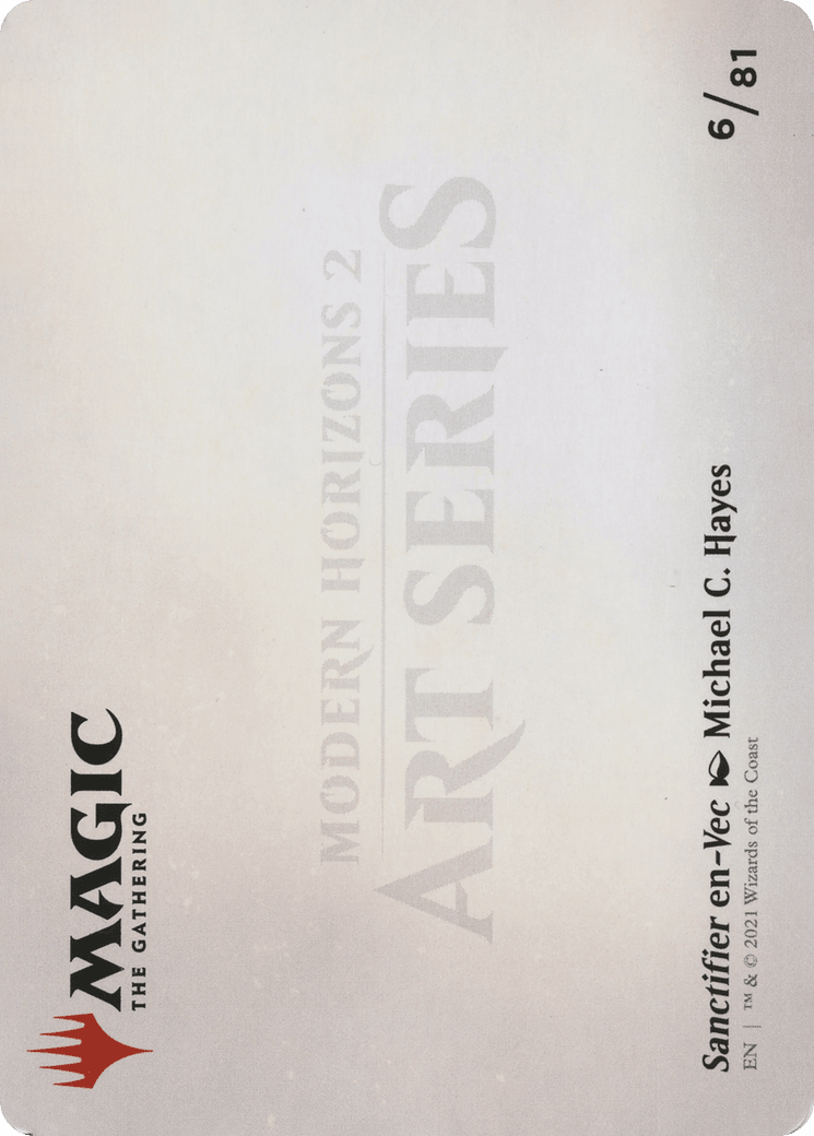 Sanctifier en-Vec // Sanctifier en-Vec (AMH2-006) - Modern Horizons 2 Art Series (Borderless) Foil