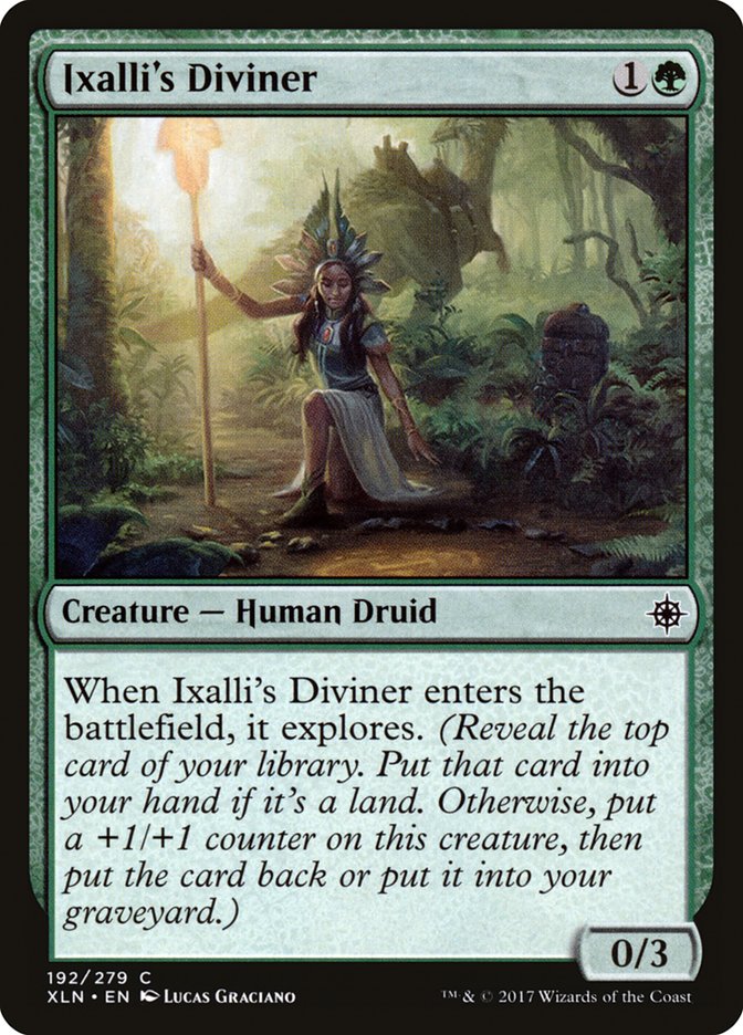 Ixalli's Diviner 192/279 (Ixalan) 