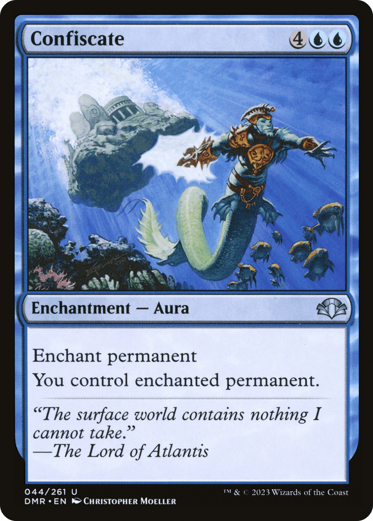 Confiscate [Dominaria Remastered] Foil