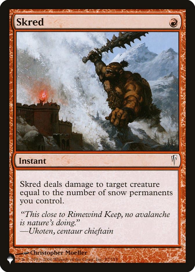 Skred |  (CSP-97) [The List]