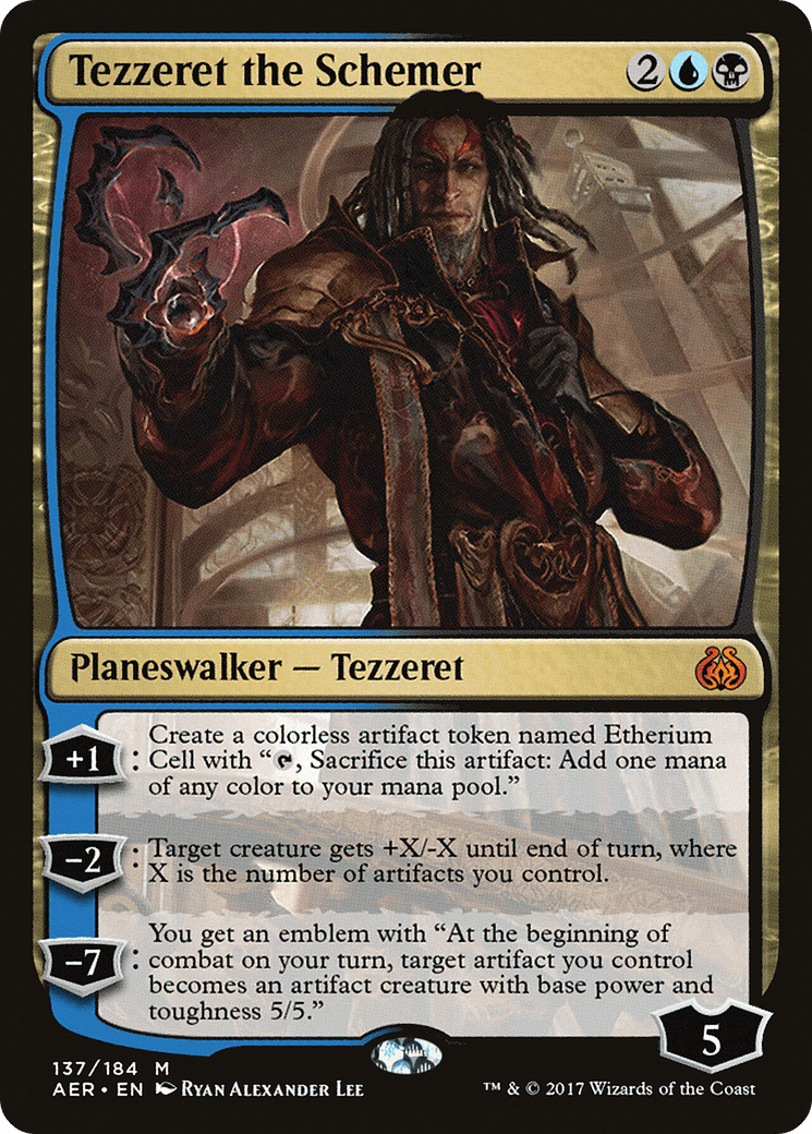 Tezzeret the Schemer [Aether Revolt] Foil