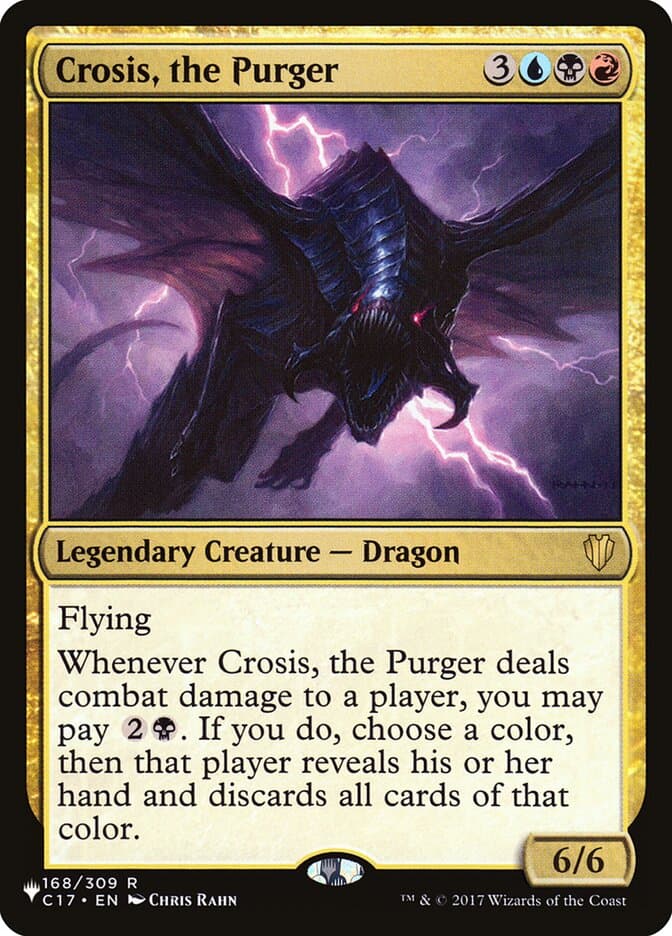 Crosis, the Purger |  (C17-168) [The List]