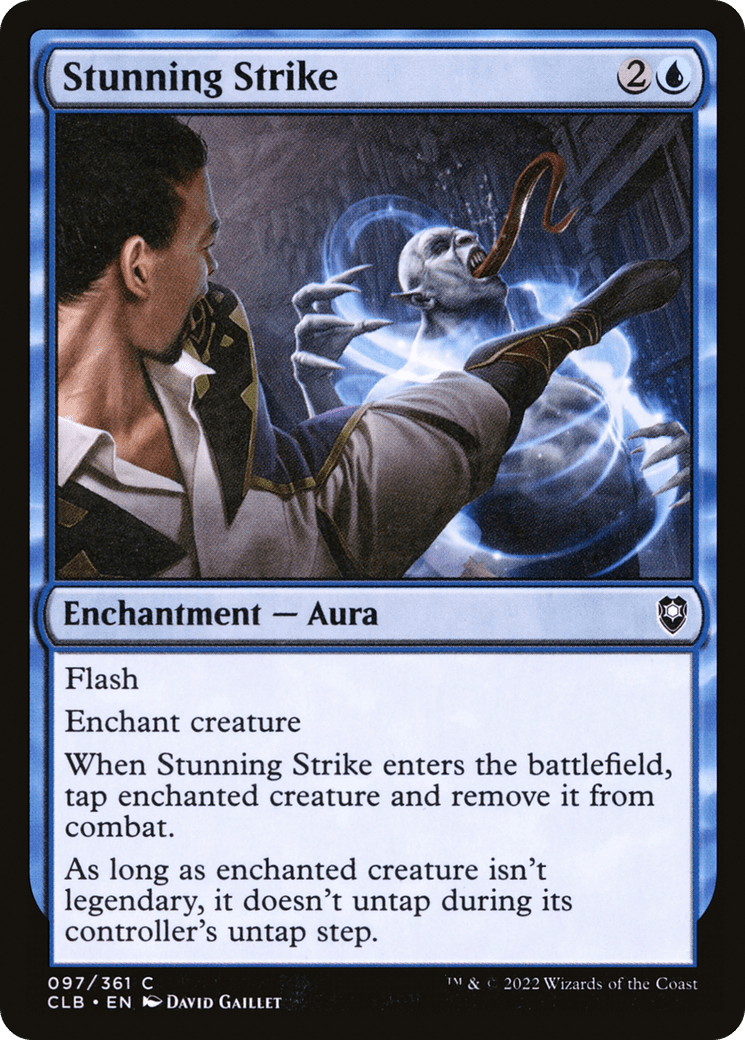 Stunning Strike [Commander Legends: Battle for Baldur's Gate] Foil