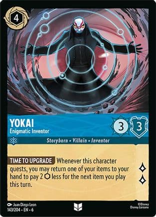 Yokai - Enigmatic Inventor (143/204) [Azurite Sea] Cold Foil