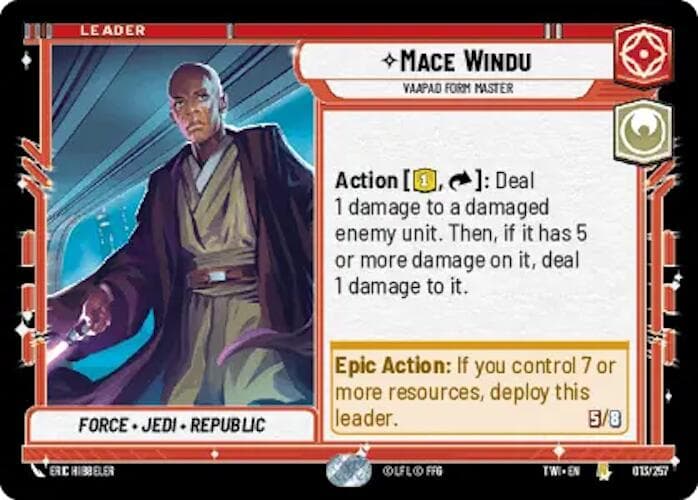 Mace Windu - Vaapad Form Master |  (013/257)  [Twilight of the Republic]