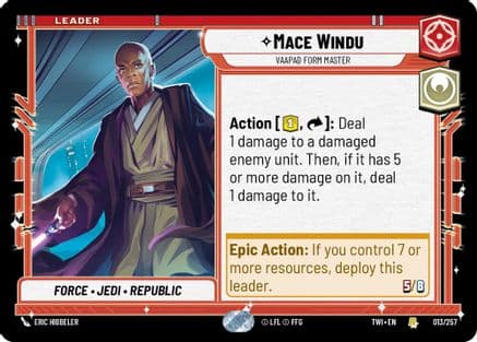 Mace Windu - Vaapad Form Master |  (013/257)  [Twilight of the Republic]