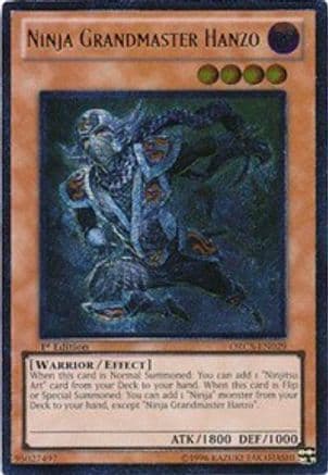 Ninja Grandmaster Hanzo [ORCS-EN029] Ultimate Rare