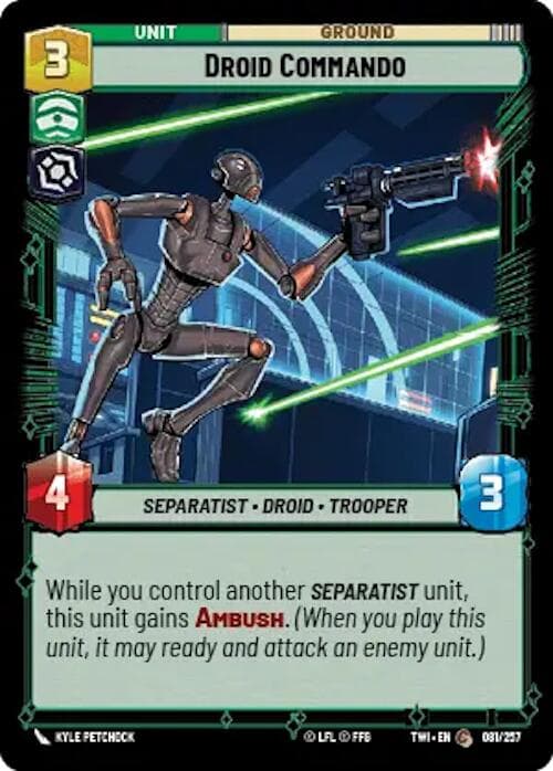 Droid Commando |  (081/257)  [Twilight of the Republic]