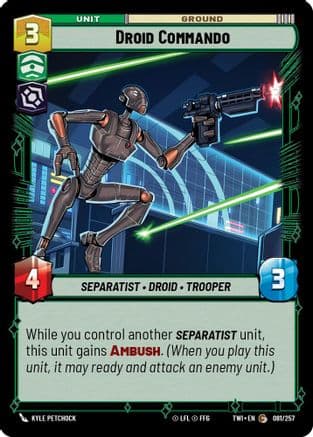 Droid Commando |  (081/257)  [Twilight of the Republic]