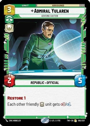 Admiral Yularen - Advising Caution |  (092/257)  [Twilight of the Republic]