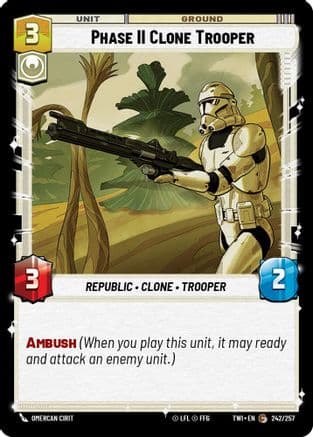 Phase II Clone Trooper |  (242/257)  [Twilight of the Republic]