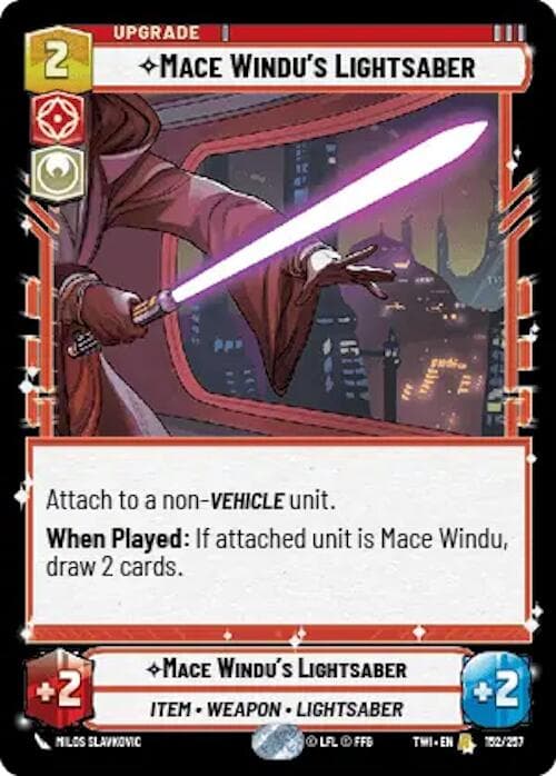 Mace Windu's Lightsaber |  (152/257)  [Twilight of the Republic]