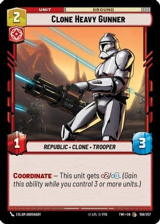 Clone Heavy Gunner |  (158/257)  [Twilight of the Republic]