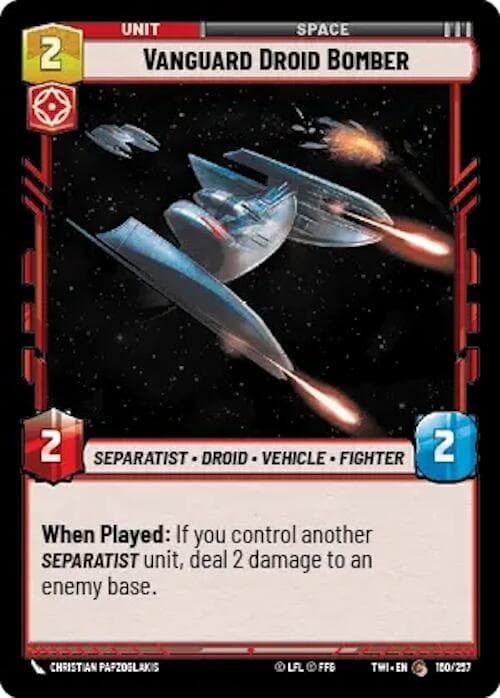 Vanguard Droid Bomber |  (160/257)  [Twilight of the Republic]