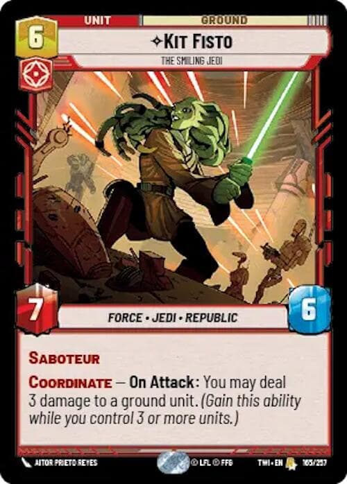 Kit Fisto - The Smiling Jedi |  (165/257)  [Twilight of the Republic]