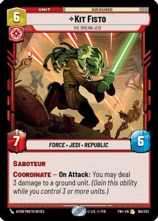 Kit Fisto - The Smiling Jedi |  (165/257)  [Twilight of the Republic]