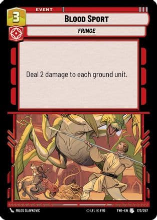 Blood Sport |  (173/257)  [Twilight of the Republic]