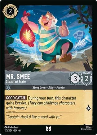 Mr. Smee - Steadfast Mate (175/204) [Azurite Sea] Cold Foil