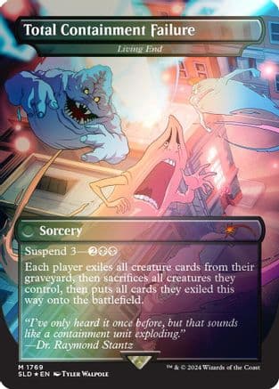 Total Containment Failure - Living End (Rainbow Foil) (1769) [Secret Lair Drop Series]  Foil
