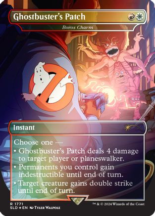 Ghostbuster's Patch - Boros Charm (Rainbow Foil) (1771) [Secret Lair Drop Series]  Foil