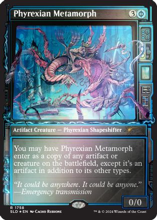 Phyrexian Metamorph (Rainbow Foil) (1758) [Secret Lair Drop Series]  Foil