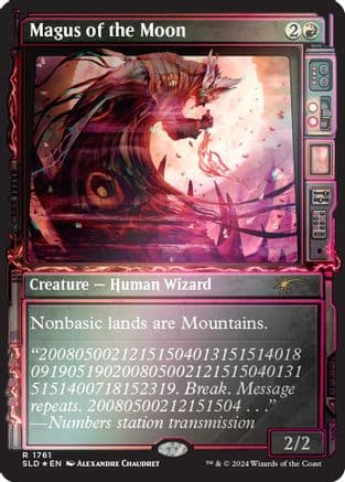 Magus of the Moon (Rainbow Foil) (1761) [Secret Lair Drop Series]  Foil