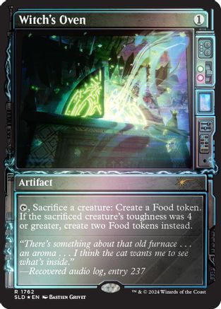 Witch's Oven (Rainbow Foil) (1762) [Secret Lair Drop Series]  Foil