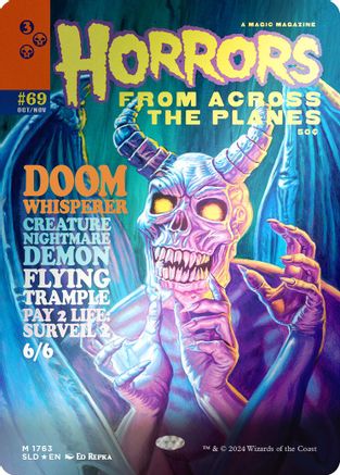Doom Whisperer (Rainbow Foil) (1763) [Secret Lair Drop Series]  Foil