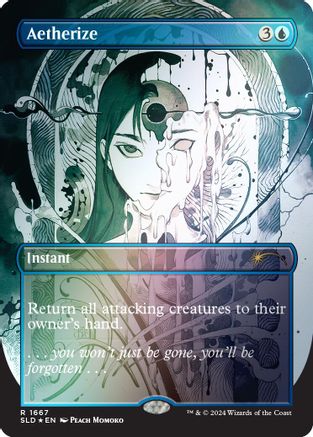 Aetherize (Rainbow Foil) (1667) [Secret Lair Drop Series]  Foil