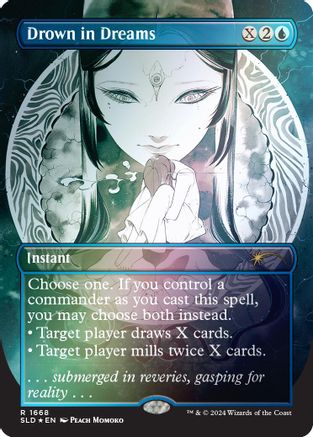 Drown in Dreams (Rainbow Foil) (1668) [Secret Lair Drop Series]  Foil