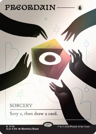 Preordain (1719) (Rainbow Foil) (1719) [Secret Lair Drop Series]  Foil