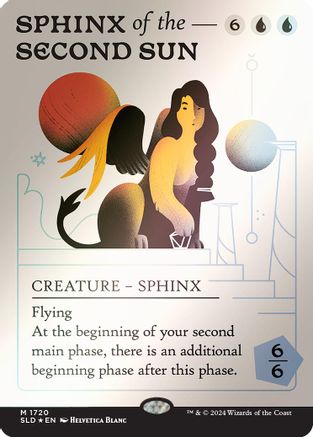 Sphinx of the Second Sun (Rainbow Foil) (1720) [Secret Lair Drop Series]  Foil
