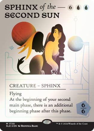 Sphinx of the Second Sun (Rainbow Foil) (1720) [Secret Lair Drop Series]  Foil