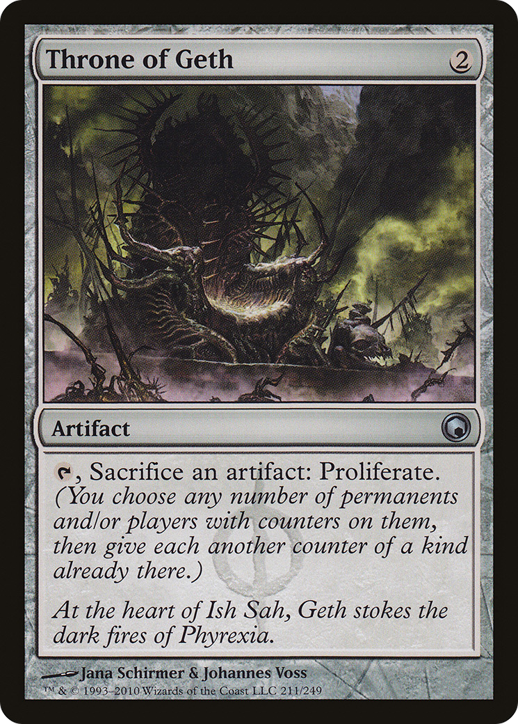 Throne of Geth [Scars of Mirrodin] Foil