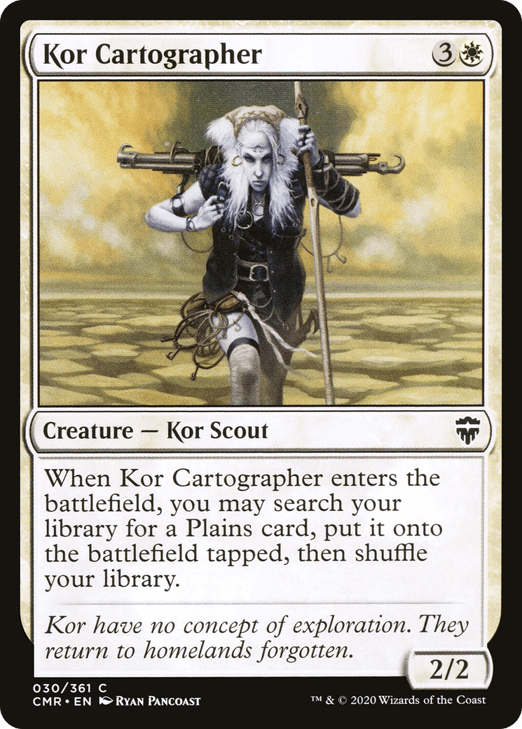 Kor Cartographer [Commander Legends] Foil