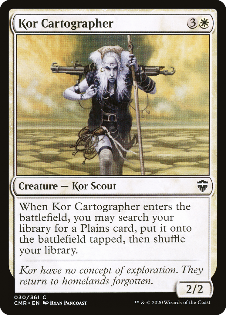 Kor Cartographer [Commander Legends] Foil