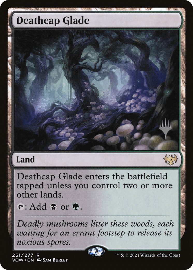 Deathcap Glade (Promo Pack) [Innistrad: Crimson Vow Promos] Foil