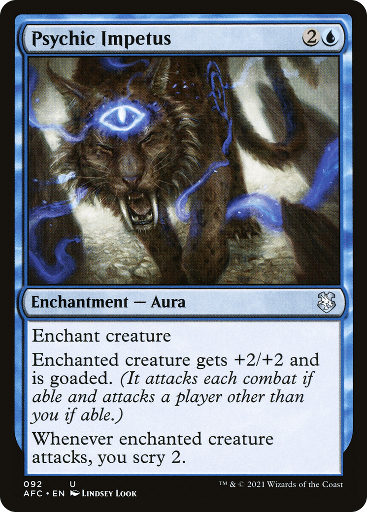 Psychic Impetus [Dungeons & Dragons: Adventures in the Forgotten Realms Commander]