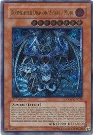 Doomkaiser Dragon/Assault Mode [CRMS-EN019] Ultimate Rare
