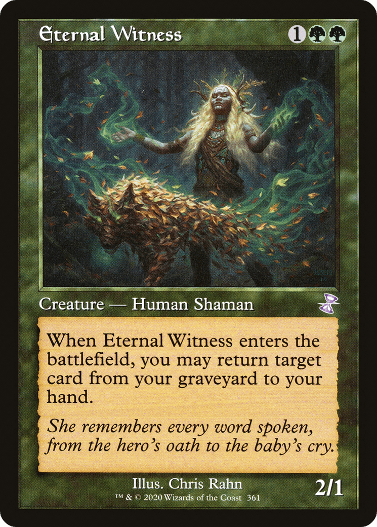 Eternal Witness (Timeshifted) [Time Spiral Remastered] Foil