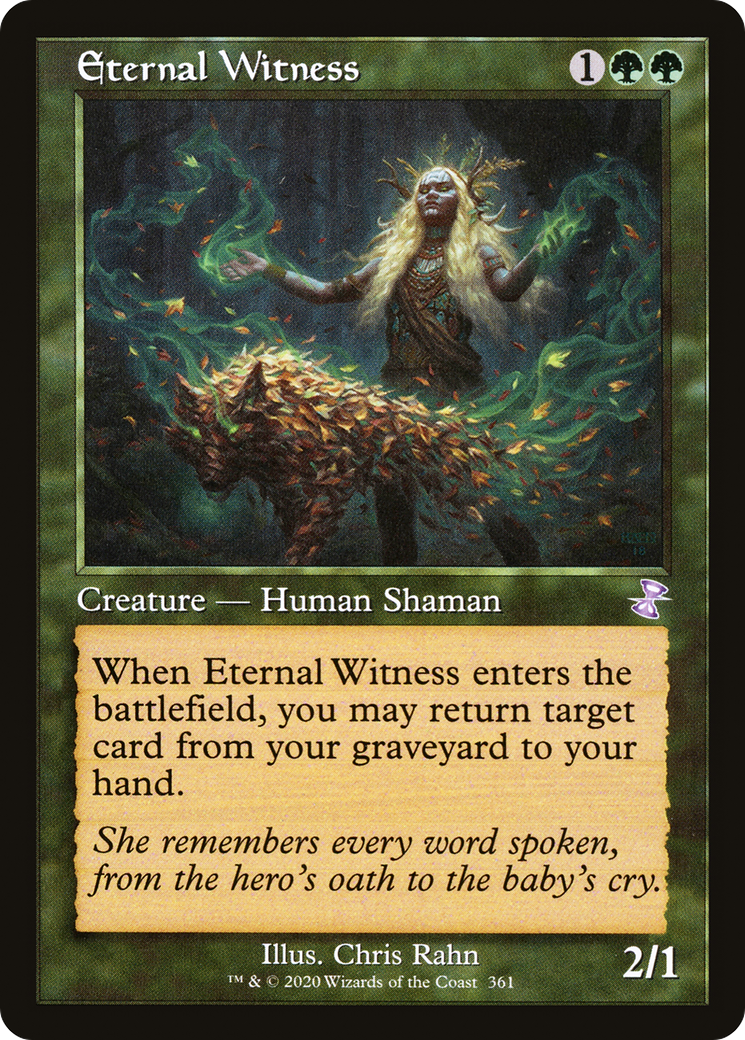 Eternal Witness (Timeshifted) [Time Spiral Remastered] Foil
