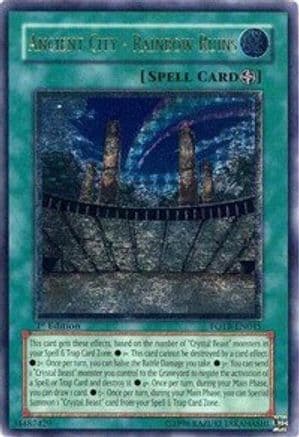 Ancient City - Rainbow Ruins [FOTB-EN045] Ultimate Rare