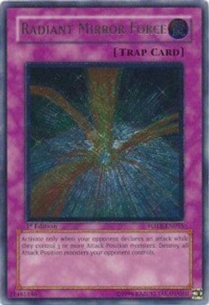 Radiant Mirror Force [FOTB-EN055] Ultimate Rare