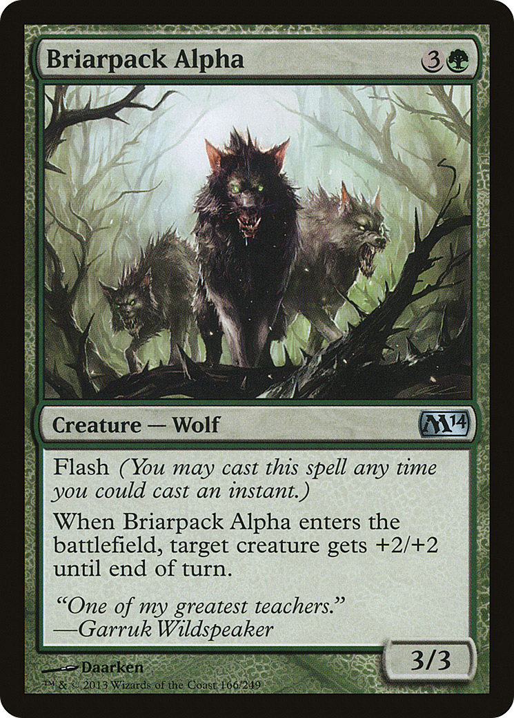Briarpack Alpha [Magic 2014] Foil