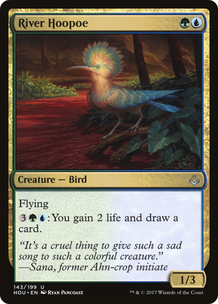 River Hoopoe [Hour of Devastation] Foil