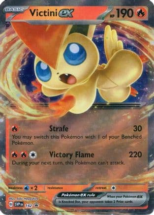 Victini ex 142- SV Scarlet & Violet Promo Cards Holofoil