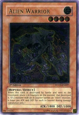 Alien Warrior [POTD-EN027] Ultimate Rare