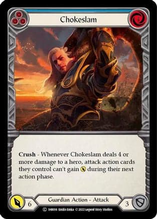 Chokeslam (Blue) (1HB016) - Historic Pack 1 Blitz Deck: Bravo
