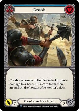 Disable (Blue) (1HB018) - Historic Pack 1 Blitz Deck: Bravo