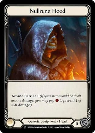 Nullrune Hood (1HD003) - Historic Pack 1 Blitz Deck: Dash